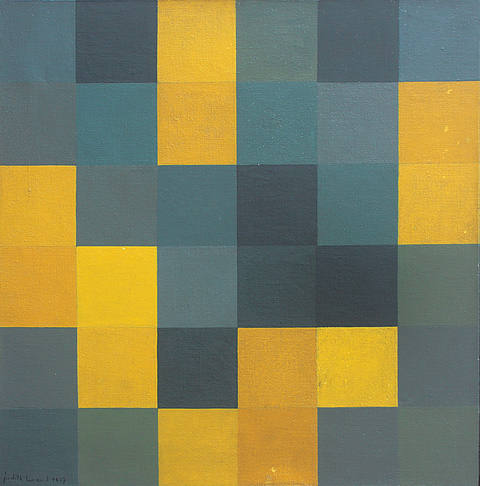 Composição geométrica - Pintura 1