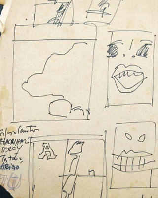 Aldemir Martins - Estudo (s/ data)