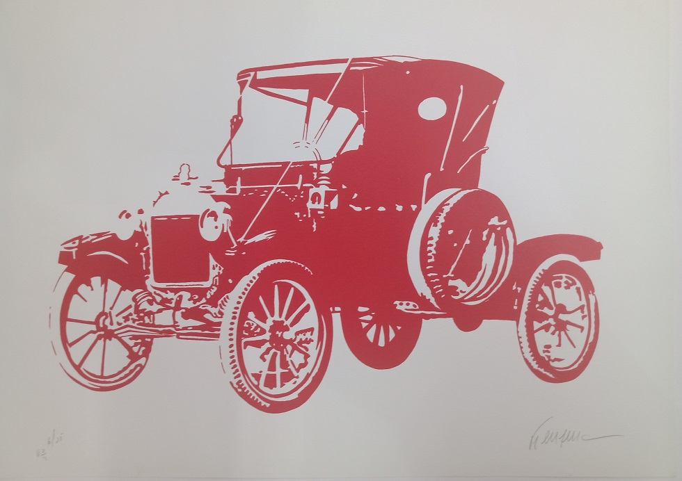 Carro Antigo Vermelho