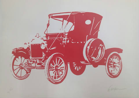 Carro Antigo Vermelho
