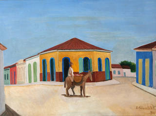 Emiliano di Cavalcanti - Paisagem da Bahia