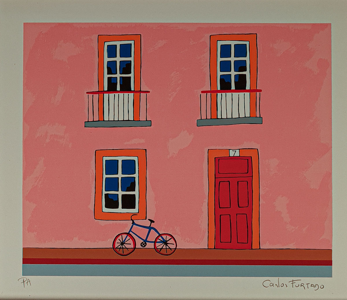 Carlos Furtado - Fachada rosa