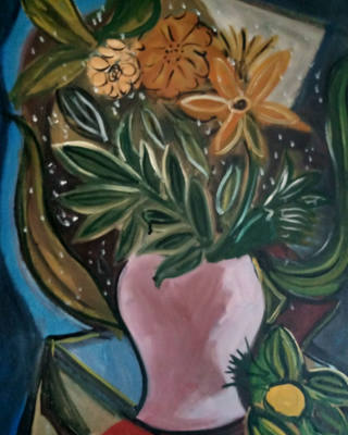Emiliano di Cavalcanti - Vaso com flores