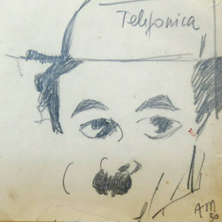 Aldemir Martins - Charlie Chaplin