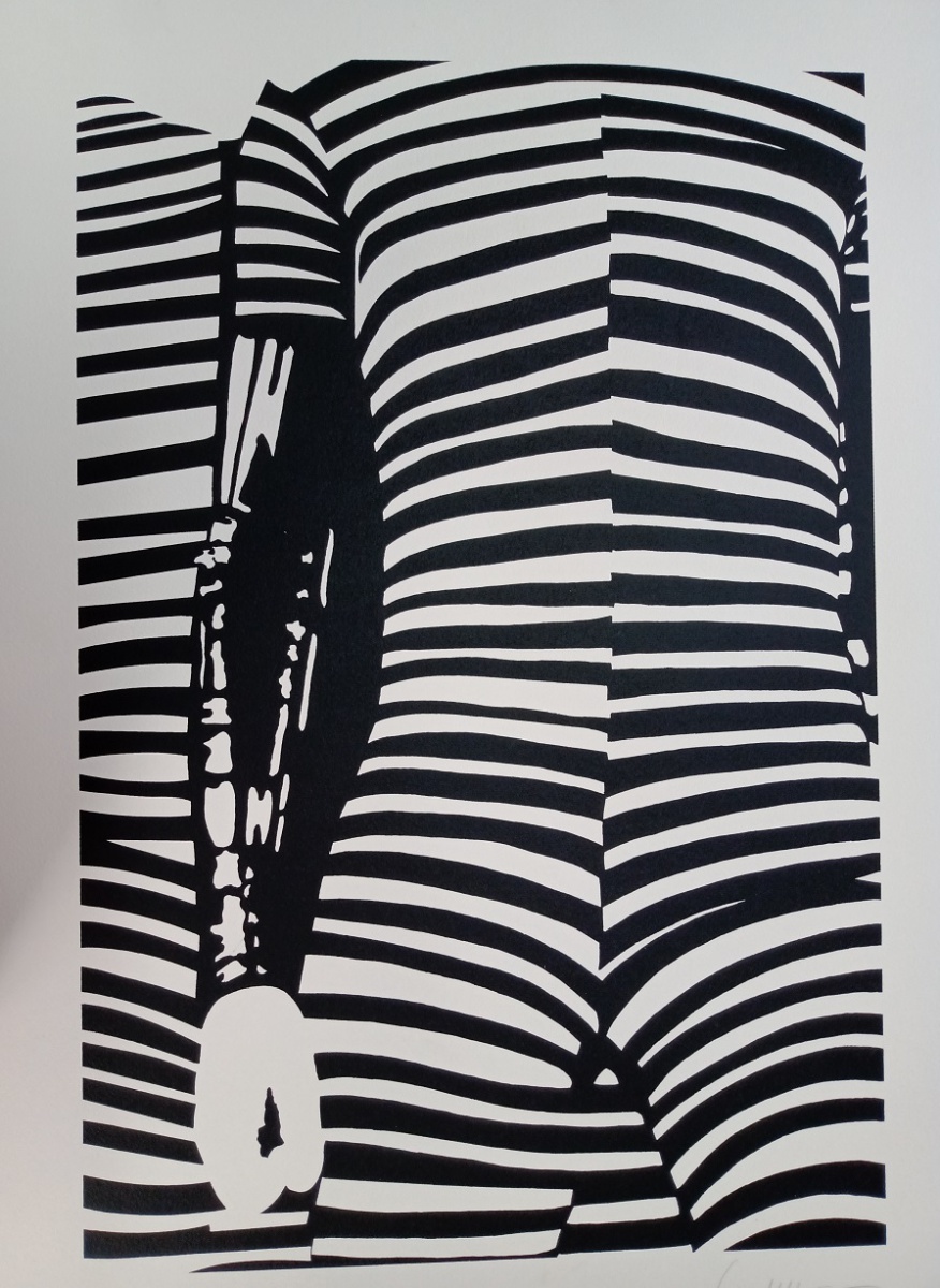 Corpo zebrado