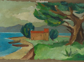 Aldo Bonadei - Paisagem