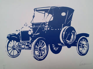 Kleber Ventura - Carro Antigo Azul