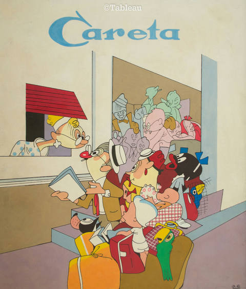 A chegada