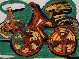Rubens Gerchman - Green Bike