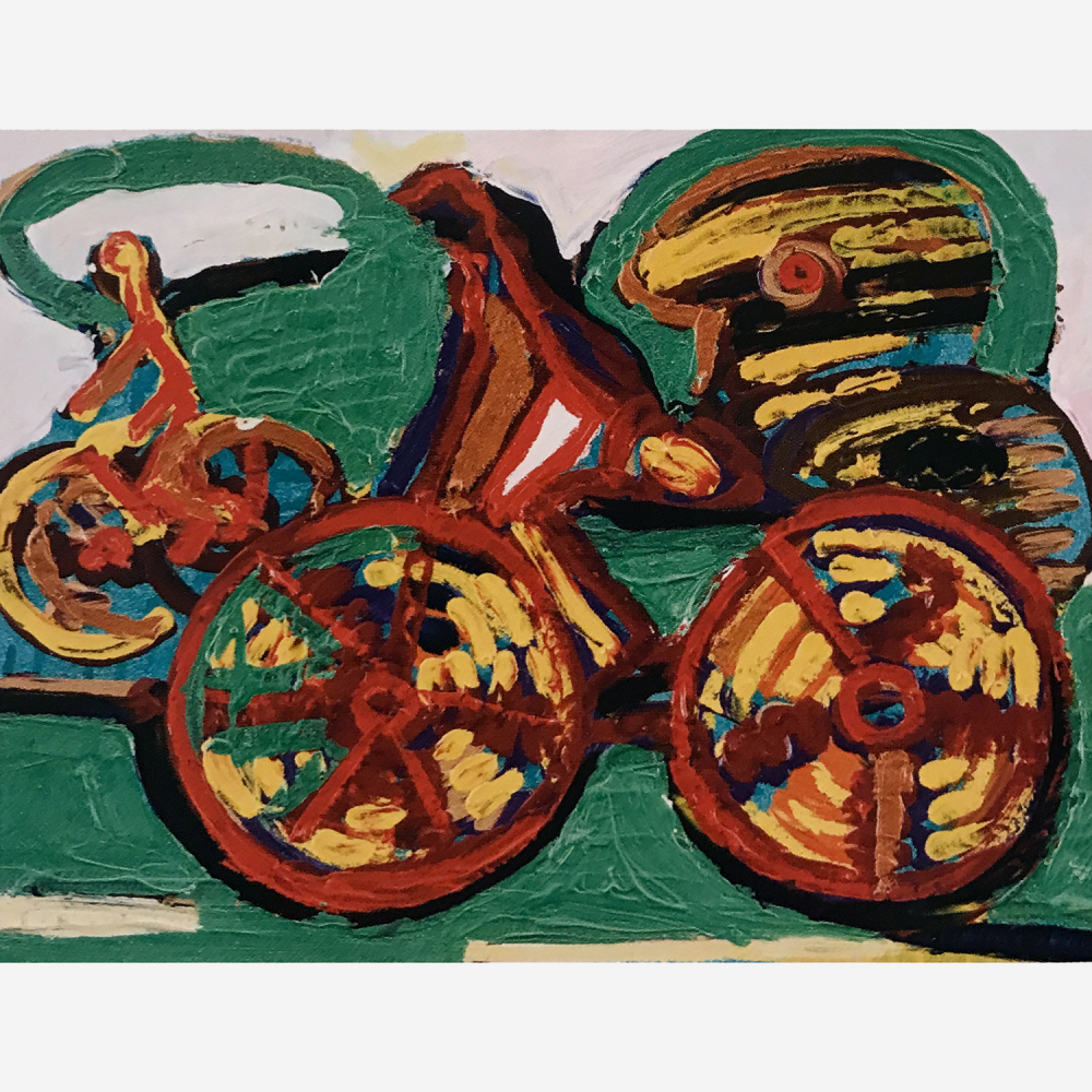 Rubens Gerchman - Green Bike