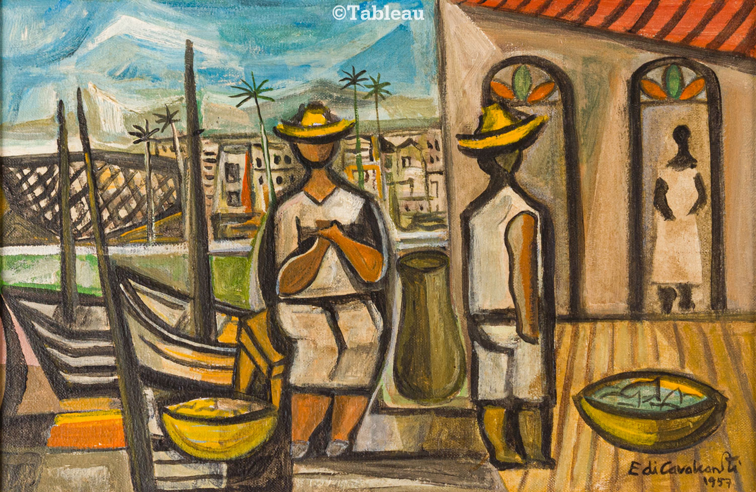 Emiliano di Cavalcanti - Pescadores