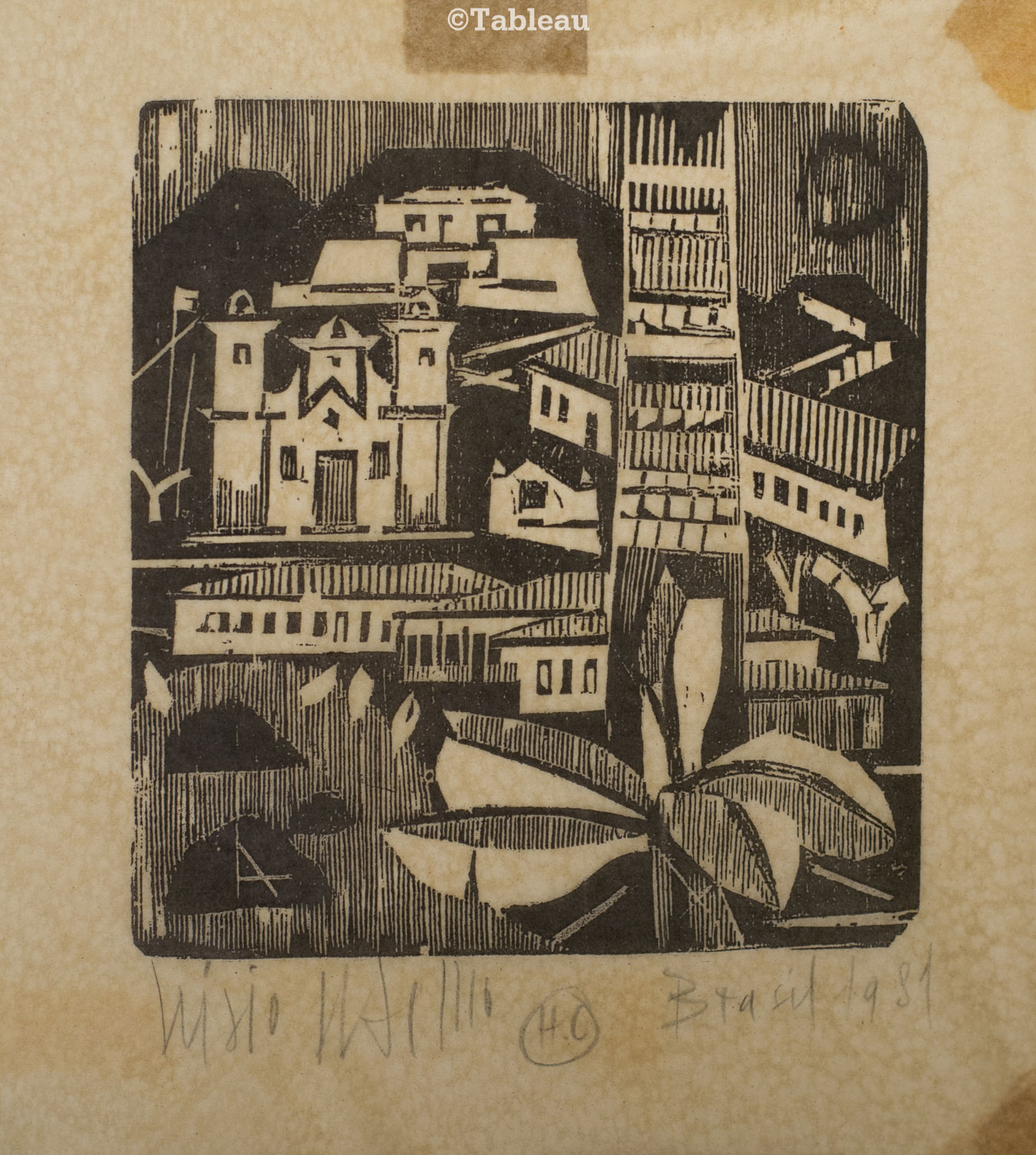 Lívio Abramo - Paisagem