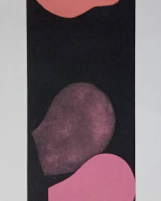 Tomie Ohtake - Abstrato com rosa