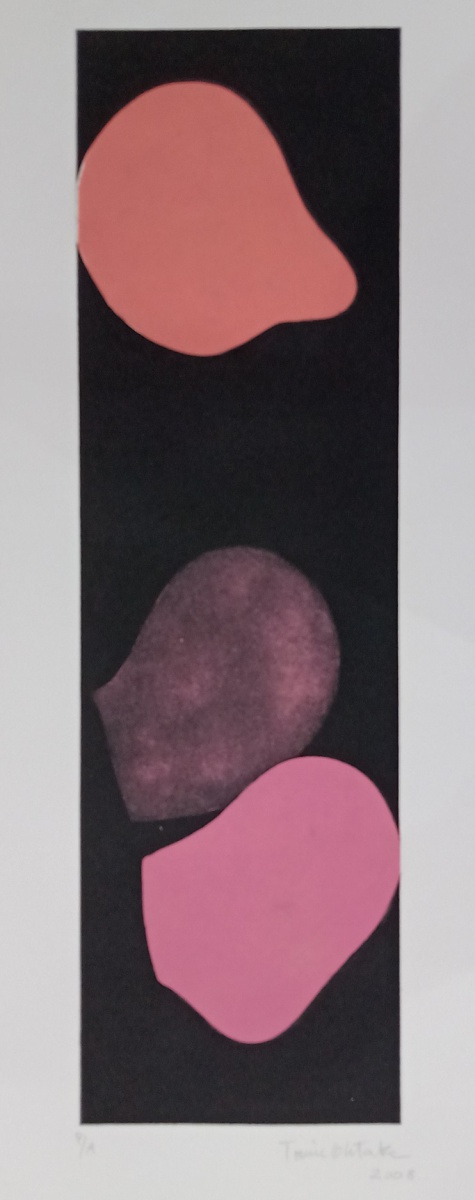 Abstrato com rosa