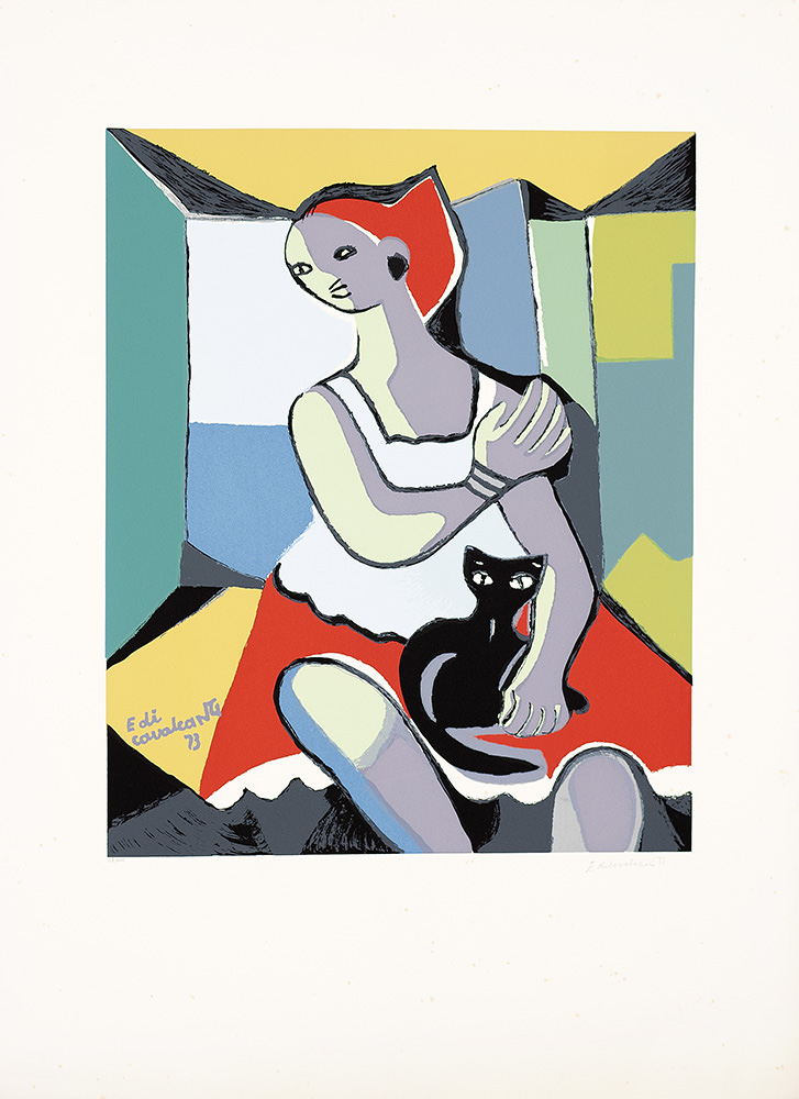 Mulher e Gato
