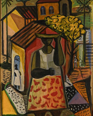 Emiliano di Cavalcanti - Baiana e casarios
