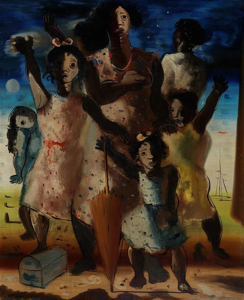 Figuras na paisagem