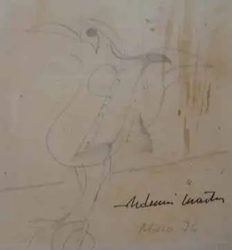 Aldemir Martins - Pássaro