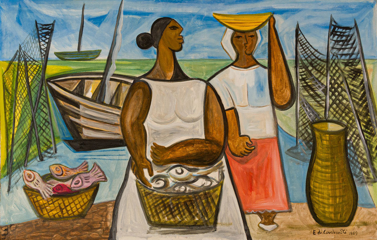 Emiliano di Cavalcanti - Vendedoras de peixe