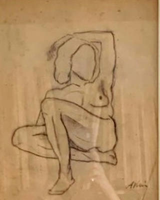 Alfredo Volpi - Nú Feminino (sem data)