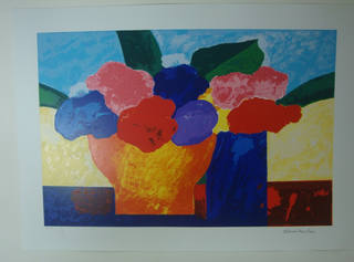 Aldemir Martins - Vasos com flores