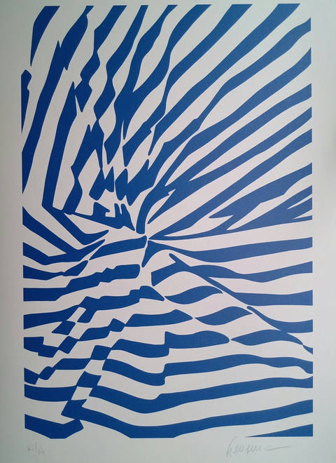 Tecido Azul