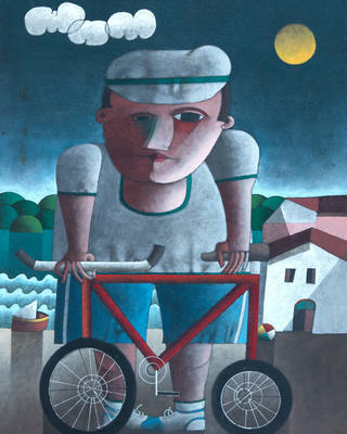 Inos Corradin - Moço com Bicicleta