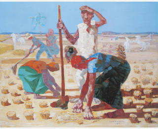 Candido Portinari - Colheita de Arroz