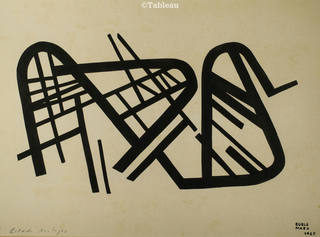 Roberto Burle Marx - Estudo azulejos I