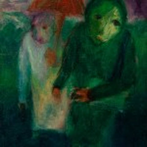 Crianças com Guarda-Chuva