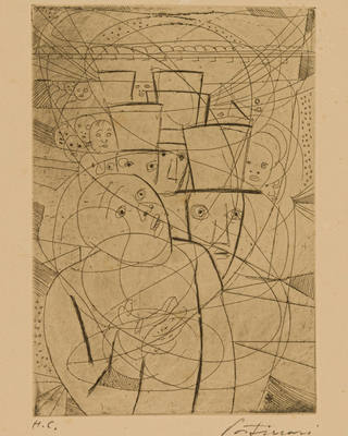 Candido Portinari - Grupo de homens