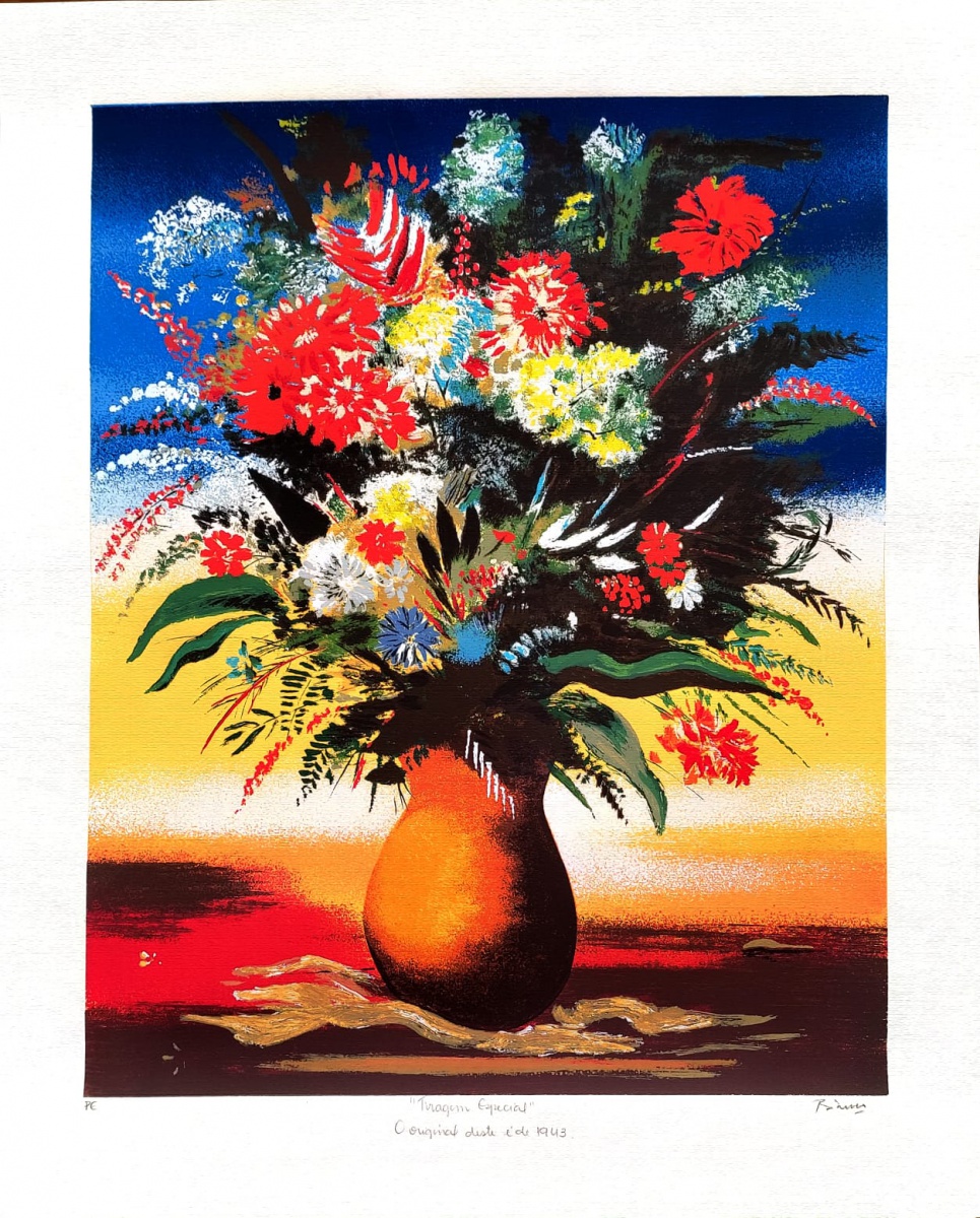Enrico Bianco - Vaso com Flores