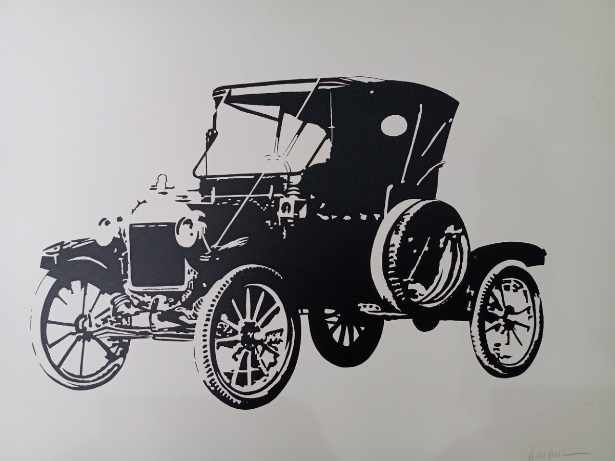 Carro Antigo Preto