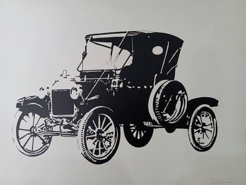Carro Antigo Preto