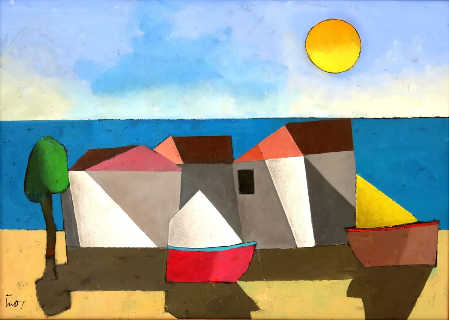 Inos Corradin - Vilarejo de Pescadores