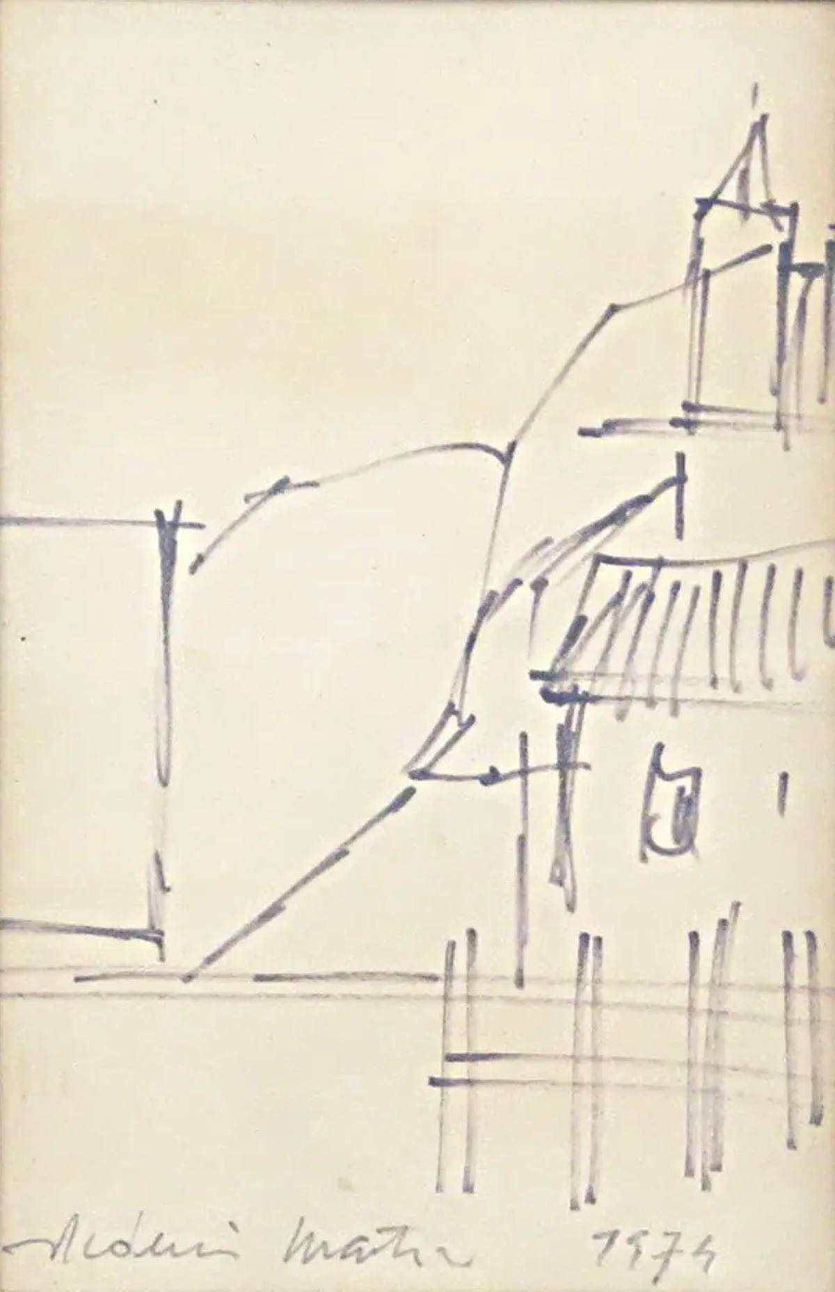 Paisagem com igreja