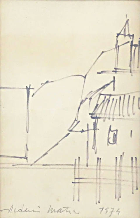 Paisagem com igreja