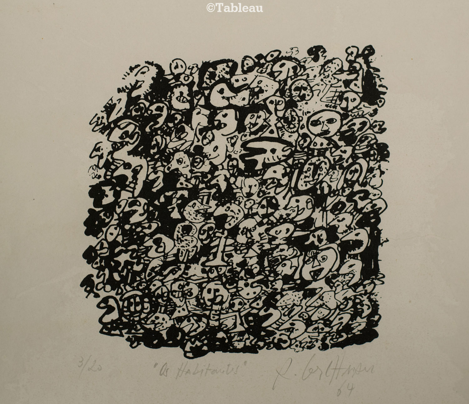 Rubens Gerchman - Os habitantes