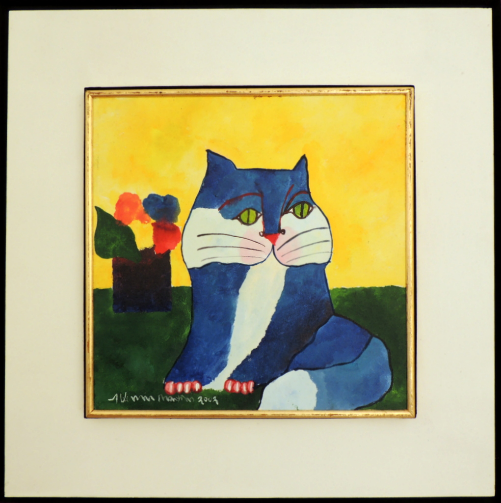 Aldemir Martins - Gato Azul