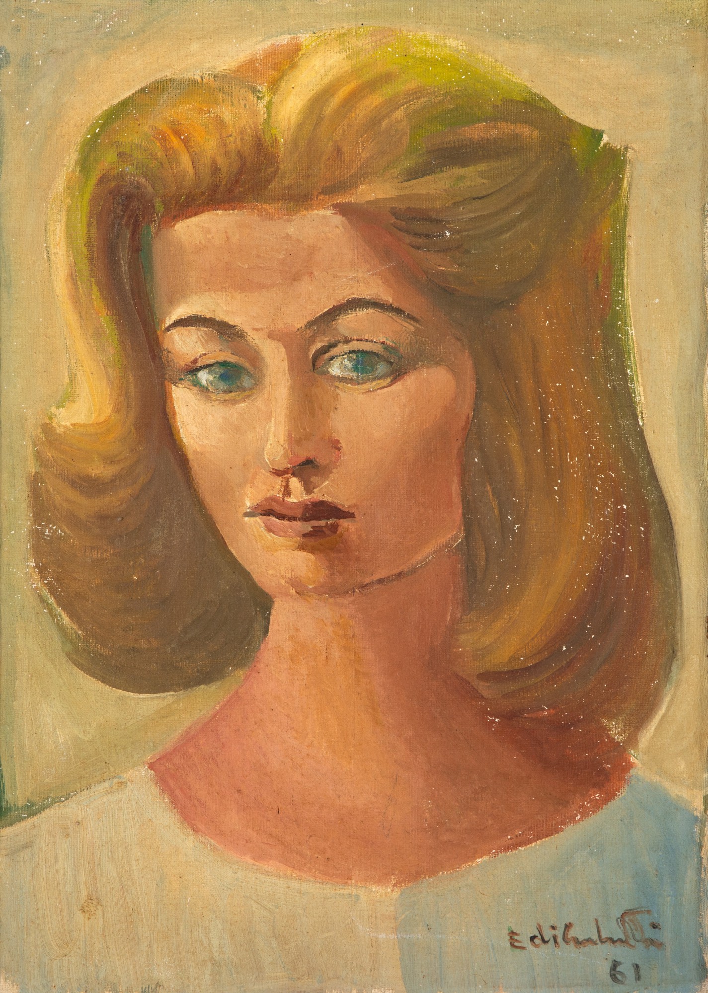 Emiliano di Cavalcanti - Retrato de Rossana