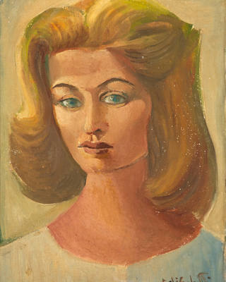 Emiliano di Cavalcanti - Retrato de Rossana