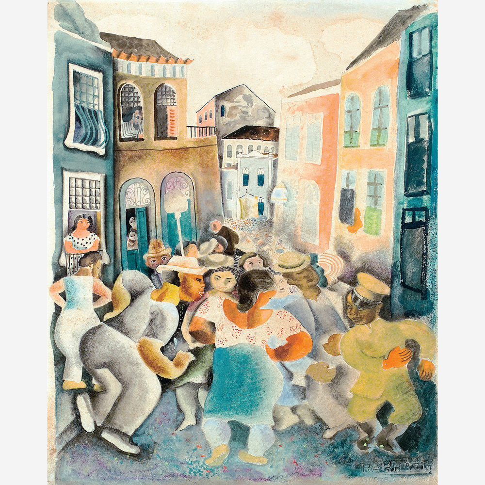 Emiliano di Cavalcanti - Bloco carnavalesco