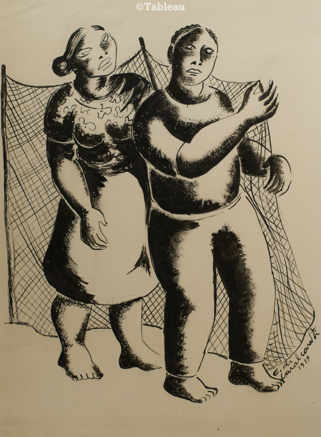 Emiliano di Cavalcanti - Pescadores