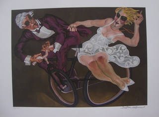 Juarez Machado - Casal na bicicleta