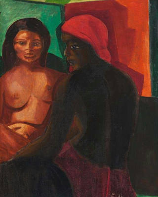 Emiliano di Cavalcanti - Duas Mulheres