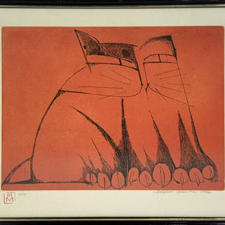 Aldemir Martins - Gato