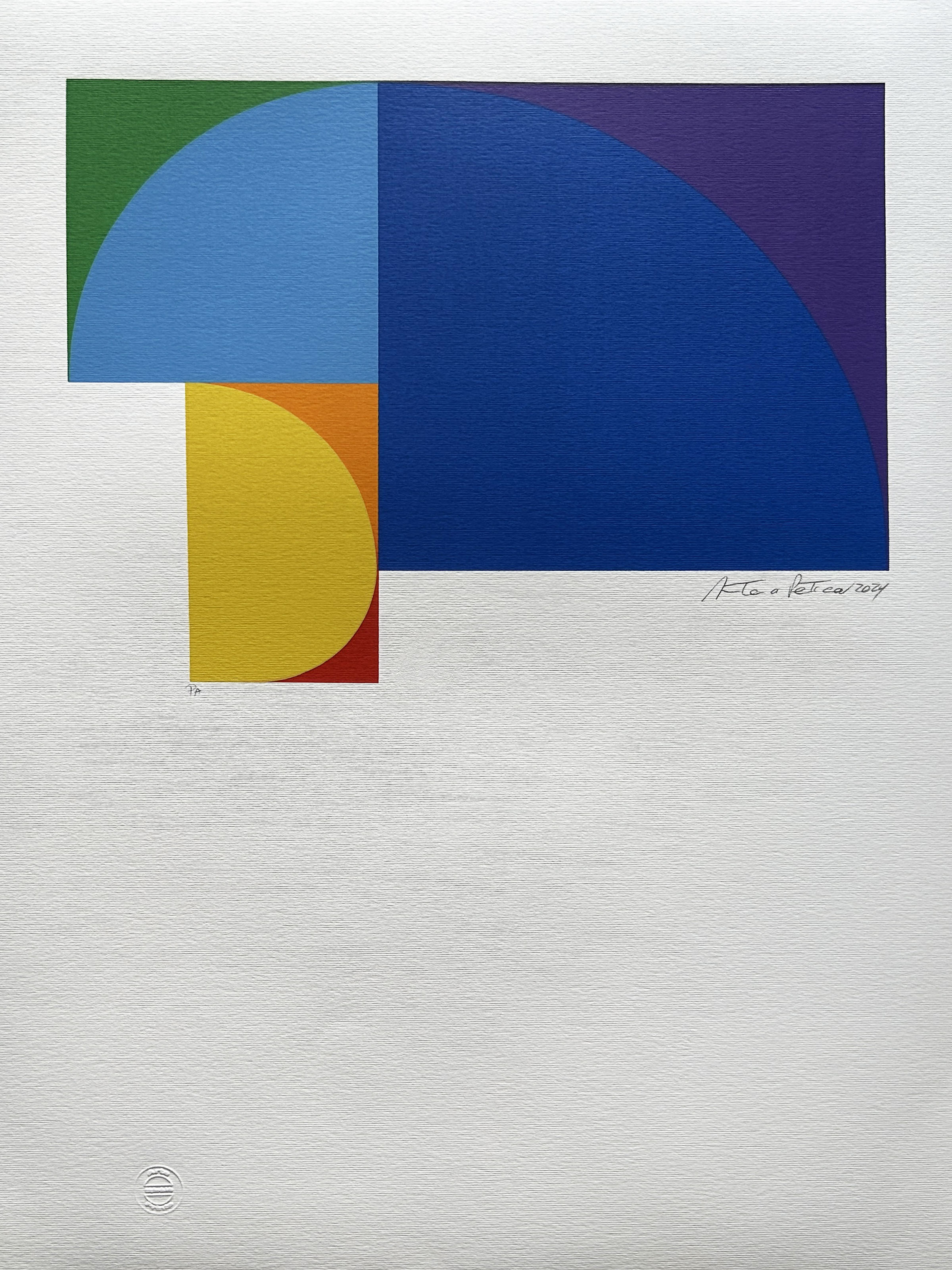 Antonio Peticov - Geometricas & Cromaticas XII