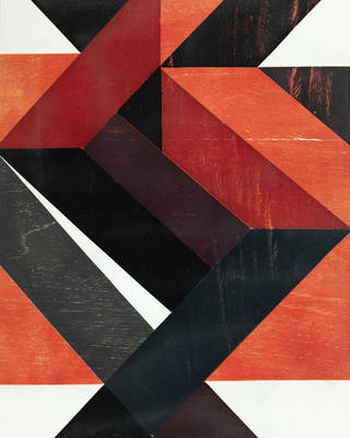 Emanoel Araújo - Geométrico Vermelho