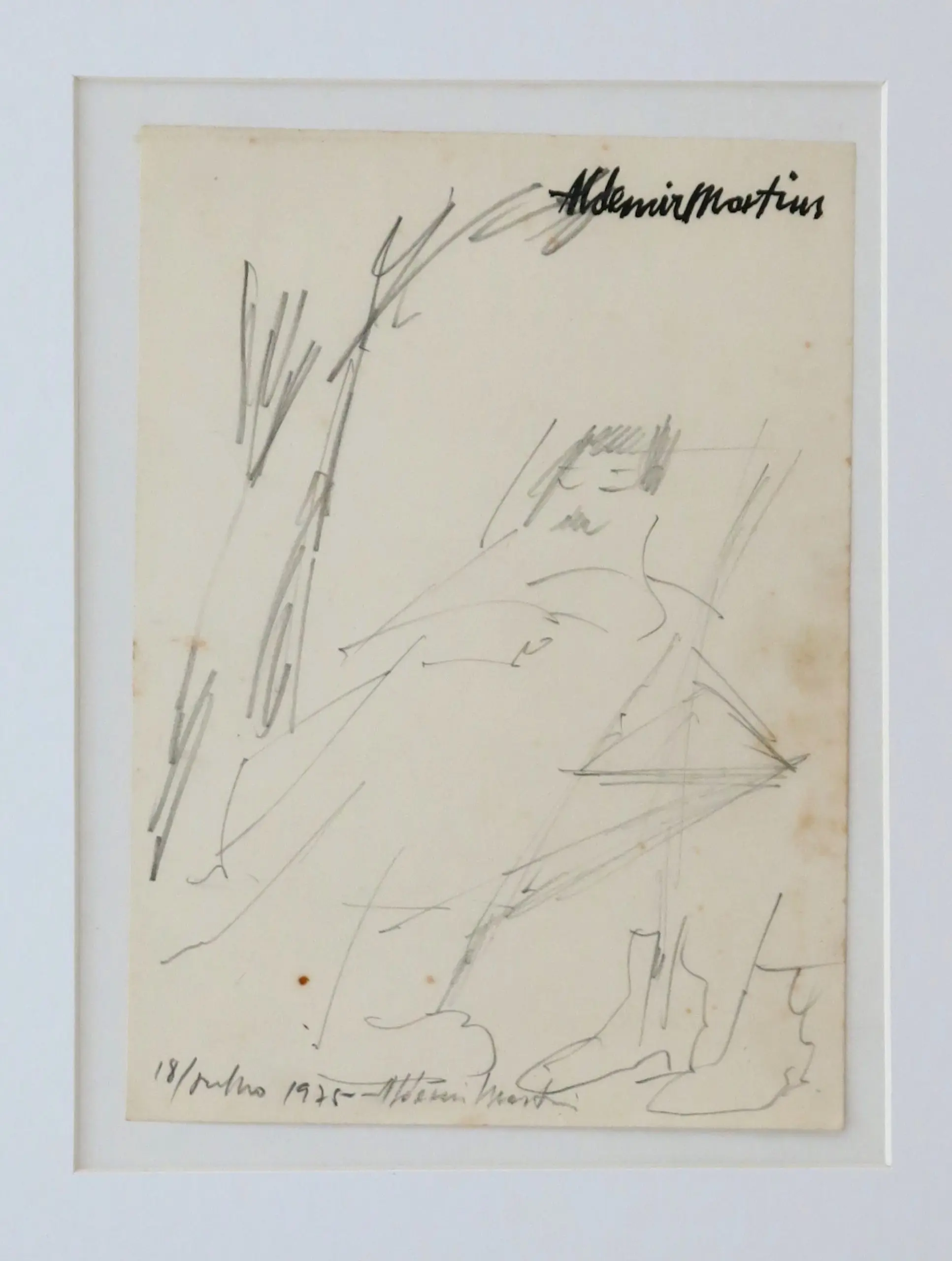 Aldemir Martins - Figura Masculina