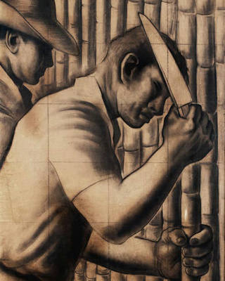 Candido Portinari - Trabalhadores - Colheita de Cana